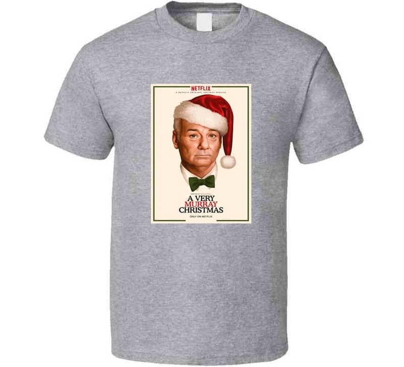 A Very Murray Christmas Tee Classic Holiday Movie T Shirt gallery