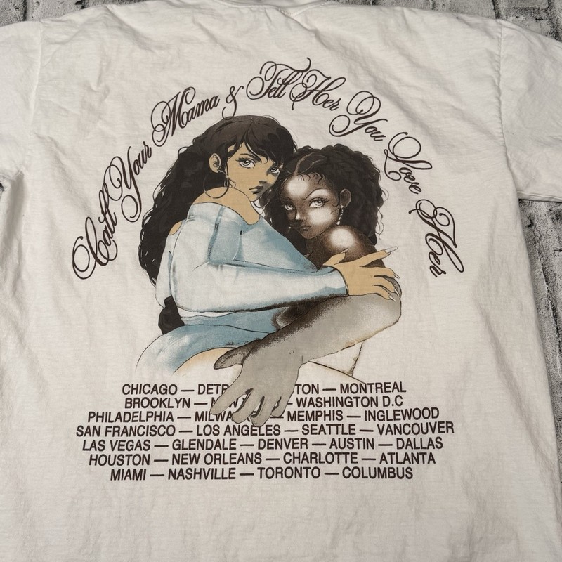 Drake Related Merch It's All A Blur Tour IAAB Call Your Mama T-Shirt Sz XL gallery