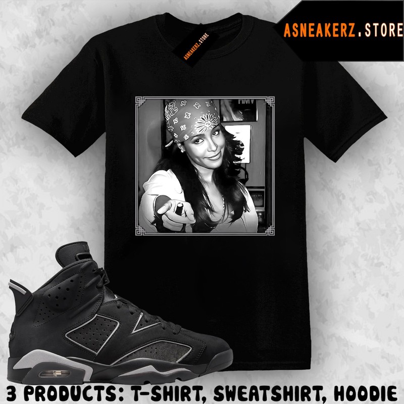 Tee Shirt Matching AJ 6 Cap and Gown 2026 To Match Sneaker IMO Aaliyah T-Shirt