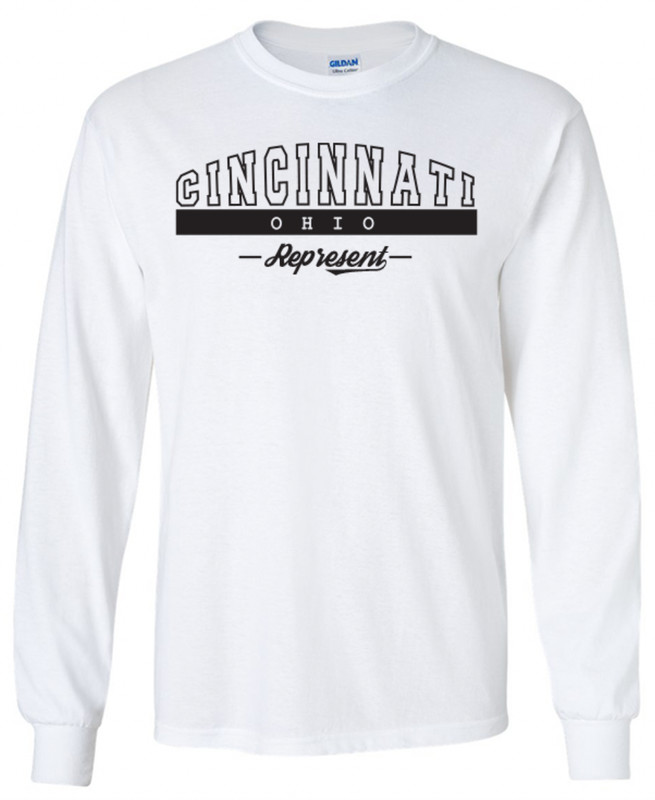 Cincinnati Ohio State T-Shirt Long Sleeve Graphic Tees Unisex Apparel Design