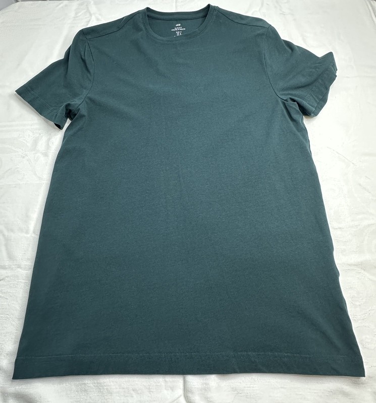 H&M Slim Fit T Shirt Men’s Size Small Emerald Green