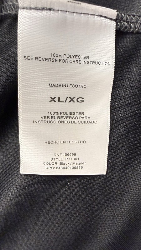 Habit Men's Black/Gray Performance Long Sleeve Shirt Size XL gallery