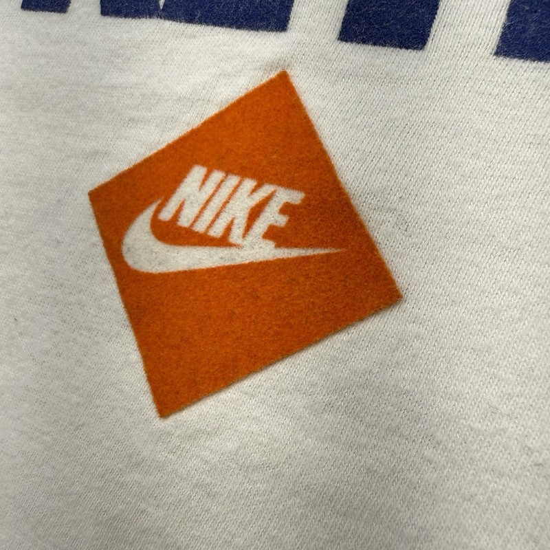 Nike Basketball Mens X-Large T-shirt Graphic Tee White Blue Orange Logo Vintage gallery