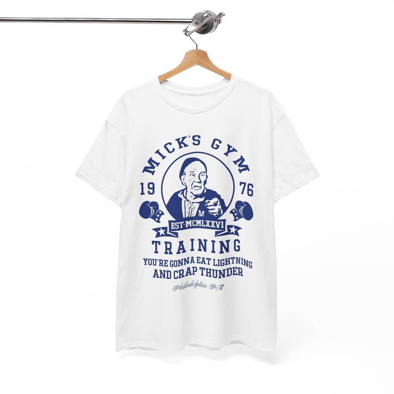 Mickss Gym Shirt Boxer Boxing Gloves Rocky Film Movie Funny Gift Unisex Tee