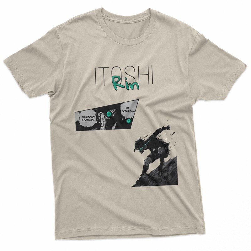Rin Itoshi Blue Lock Neon Art T-Shirt gallery