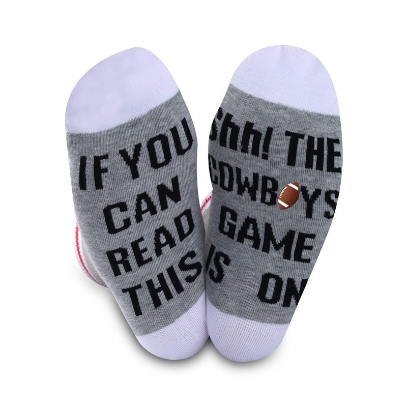 2 Pairs American Football Gift Socks Soccer Fans Gift Funny Birthday Present …