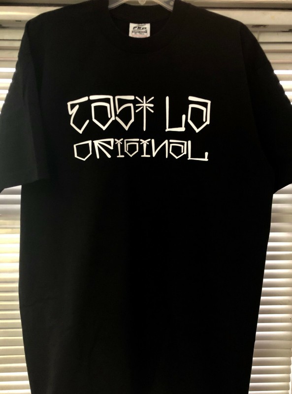 EAST LA ORIGINAL SHIRT BRAND NEW BLACK EAST LOS ANGELES LOWRIDER TEEN ANGELS