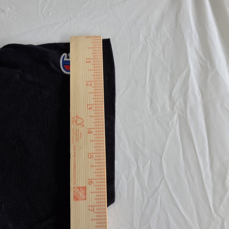 Champion Shirt Mens Large Black Big C Logo Box Graphic Tee Athletic Sports gallery