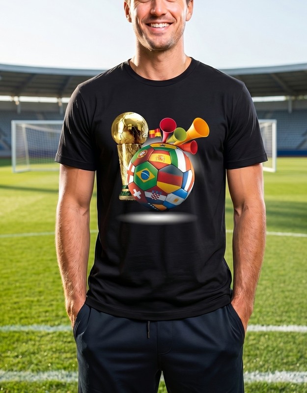 2026 Fifa World Cup T-Shirt Men’s/Women’s Casual Graphic Tee for Soccer Fans