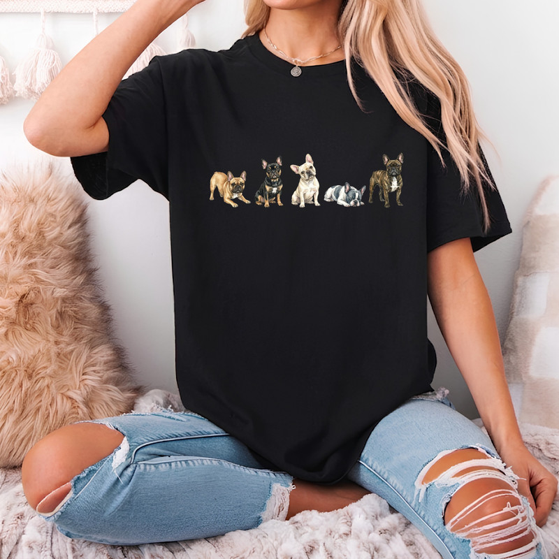 Frenchie French Bulldog shirt Dog Mom Lover Gift gallery