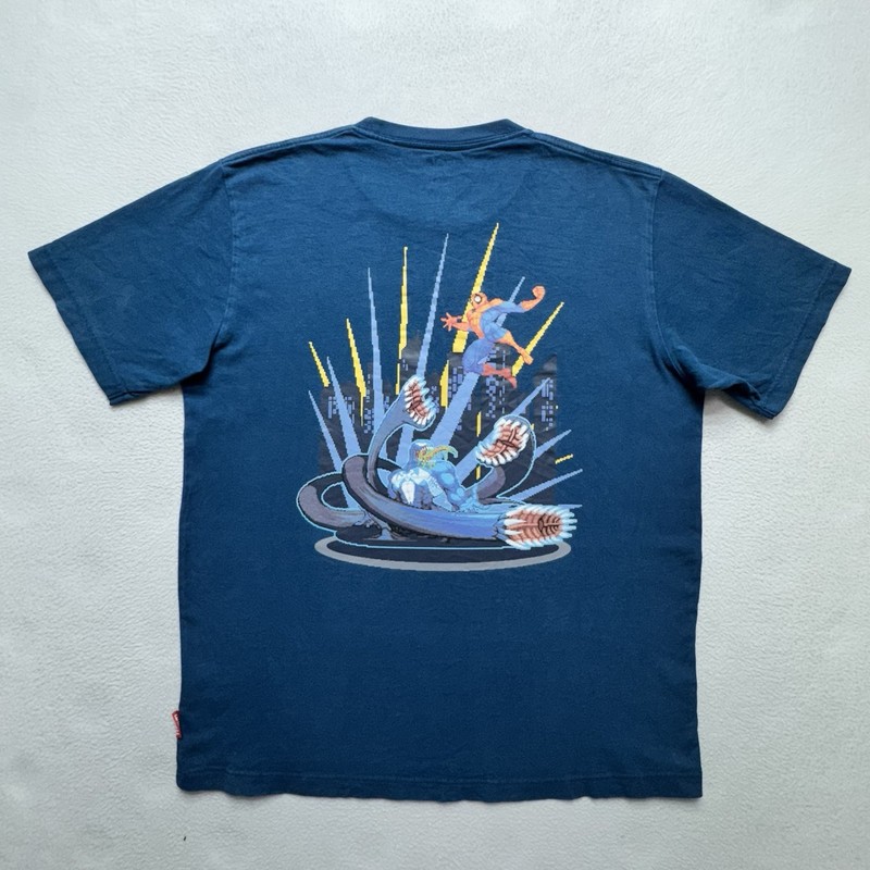 Uniqlo Marvel Venom vs Spider-Man “Come at Me Brock” T-Shirt Men L