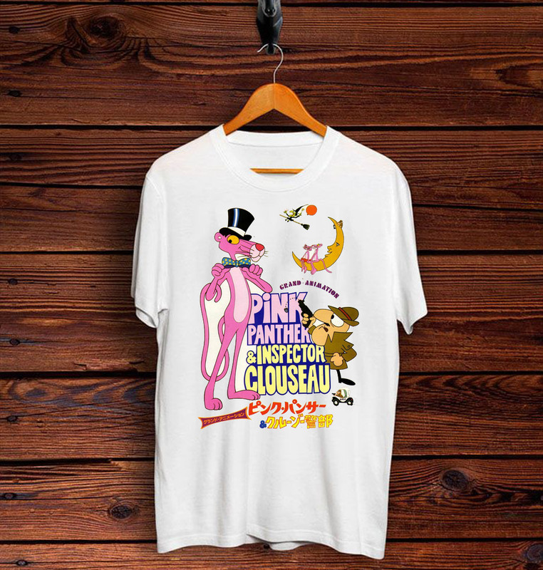 The Pink Panther Inspector Clouseau The Story T shirt Size S M L 234XL UM433