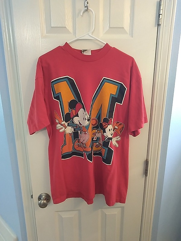 VINTAGE Mickey Unlimited Single Stitch T-Shirt One Size Fits All 90s Made in USA