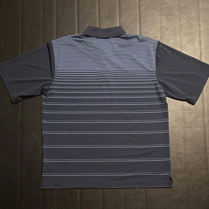 Men's Polyester Polo T-Shirt Size Large Machine Washable gallery
