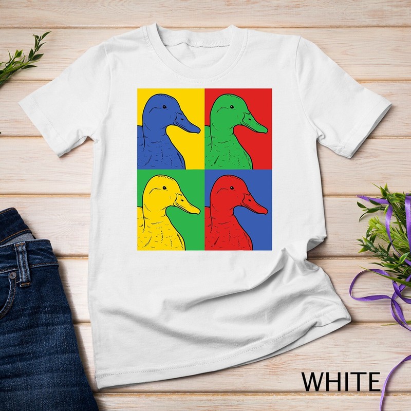 Mallard Pop Art T-Shirt – Retro Duck Tee Unisex T-shirt