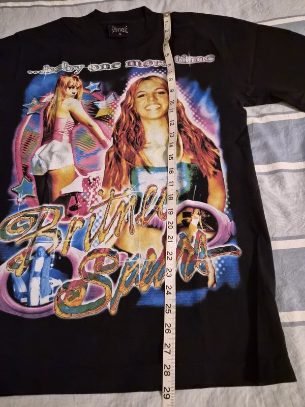 DBRUZE Britney Spears Music Pop Star Black T Shirt Size Small New Rare gallery