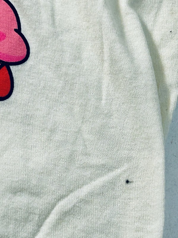 NWT Nintendo Kirby Graphic T Shirt Men's Size S 34-36 Cream Color Short Sleeve gallery