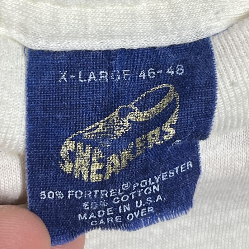 Vintage Hawaii Shirt Mens XL Off White Rainbow Palm Tee T-Shirt 70s 80s Sneakers gallery