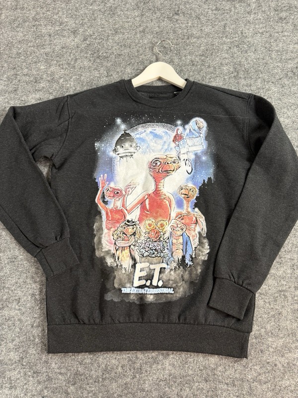 ET the Extra-Terrestrial (1982) Movie Poster Vintage Shirt Retro 80s Small N151