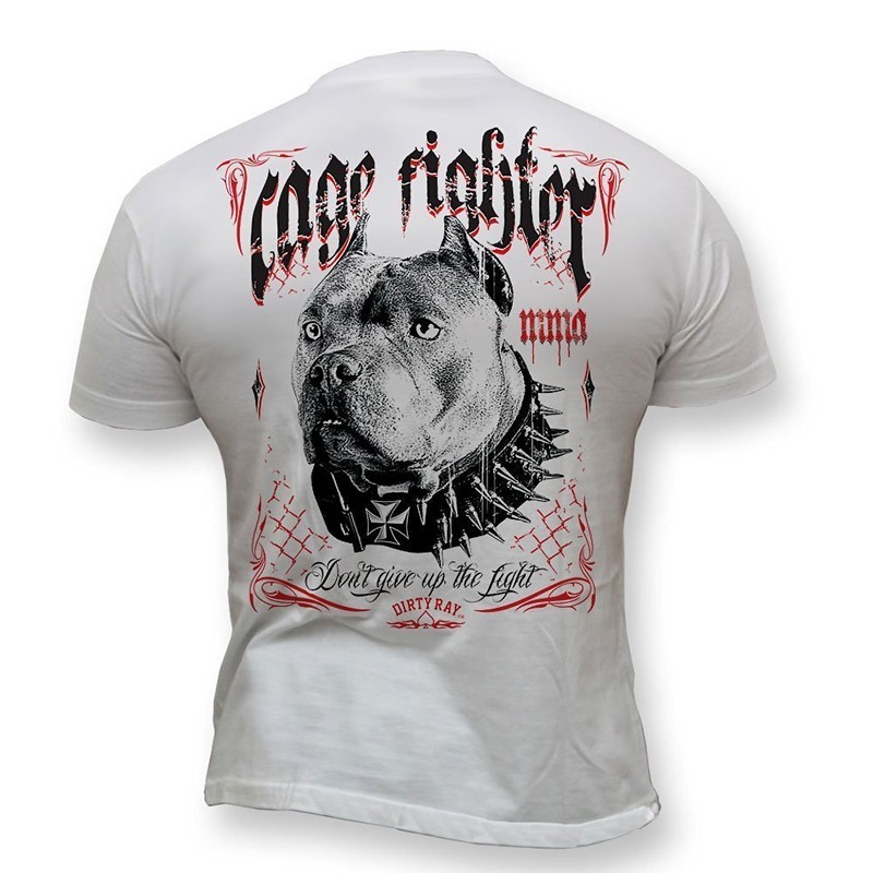 Dirty Ray Martial Arts MMA Fighter Men’s Short Sleeve Herren Kurzarm T-Shirt DT1
