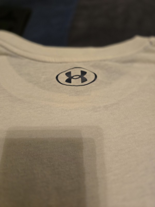 Under Armour Project Rock size 2XL Freedom Bull T-shirt Off-White. 1389221 279. gallery