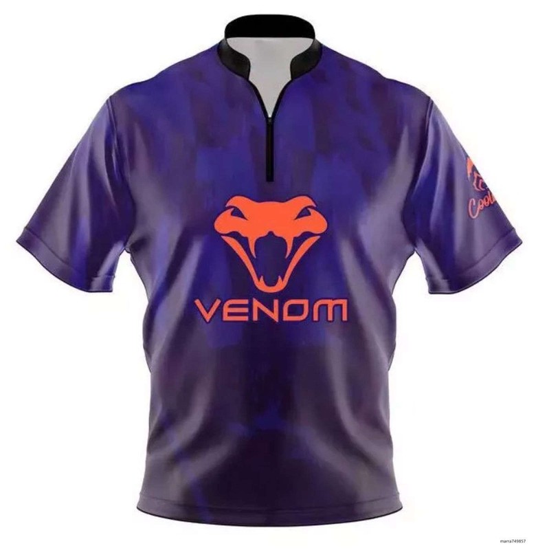 Motiv Venom Shock Free Custom Bowling Jersey Size S-5XL