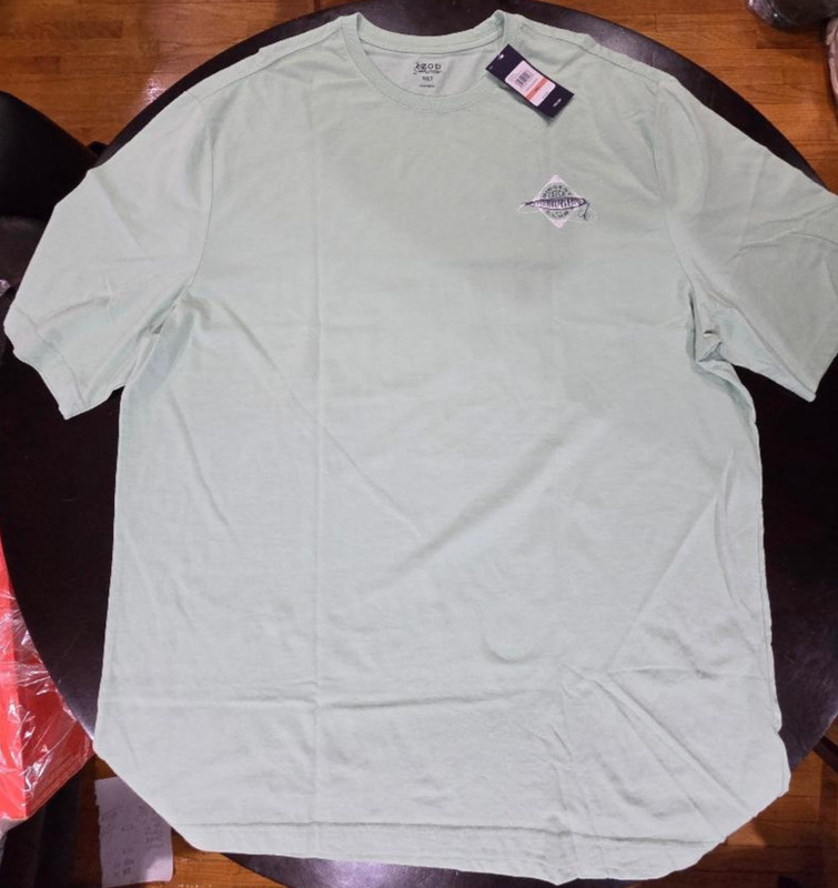 IZOD Salt Water Men's Graphic Short Sleeve Tee Shirt Sz LT,3XLT,6XB, gallery