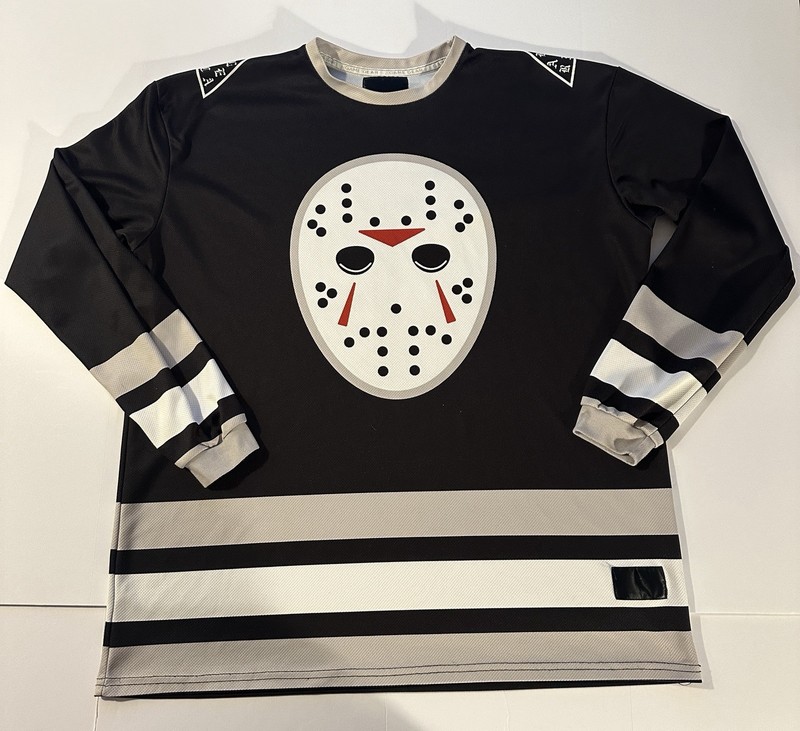 Game Gear Jason Voorhees Hockey Mask Jersey Mens Size XL Friday The 13th #99