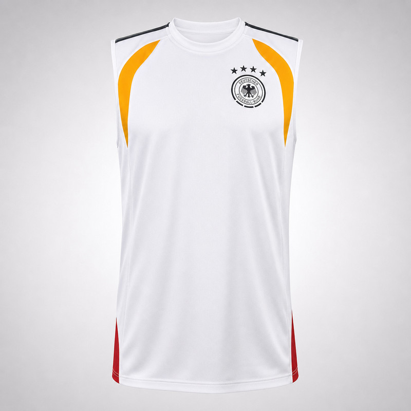 German Mens Football Tank Top 3D Print Quick Dry Breathable Sleeveless