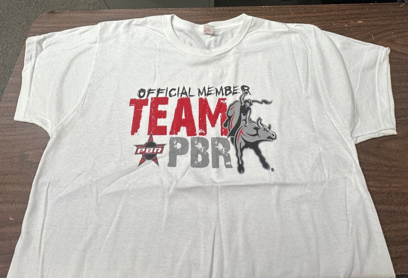 Team PBR Shirt Pro Bull Riders Member T – New 100% Cotton