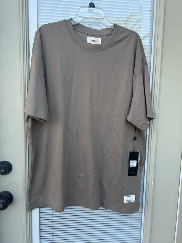 Reserved Supply Men’s Oversize Fit T-Shirt GREIGE Size CHOOSE Crew Neck NWT