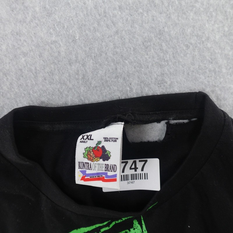 NEW Vintage Vitamin Tshirt Adult XXL (24X31) Dr. DOOM Jumbo Print DAMAGED* gallery