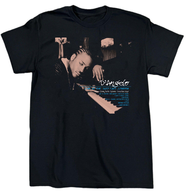 D’Angelo – Live At The Jazz Cafe, London Cotton Black T Shirt S-5XL AG790