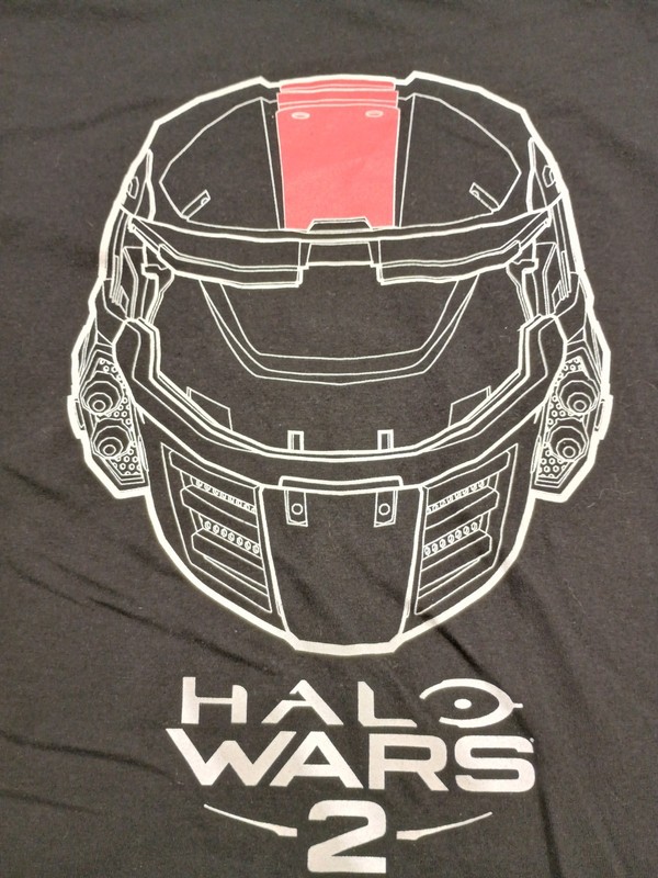 Men's Halo Wars 2 Microsoft Xbox Video Game Graphic T-Shirt Black Medium gallery