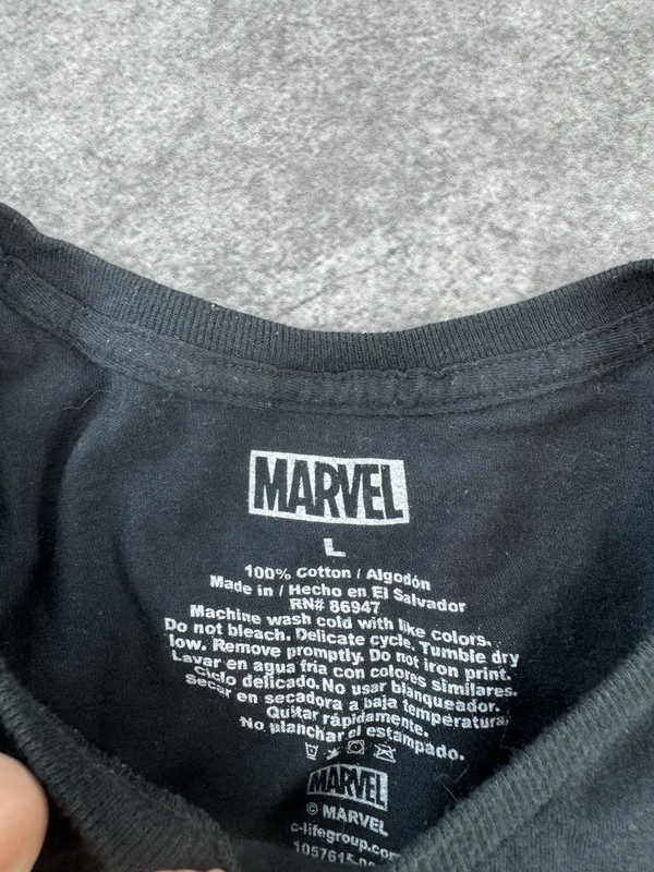 Marvel Deadpool Comics Mens Graphic T-Shirt Black I Have Issues size Large Black gallery