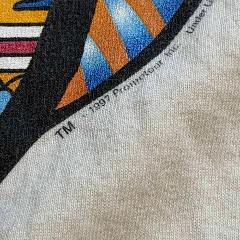 Vintage 90s Rolling Stones Bridges To Babylon Tour Shirt Size XL Band Tee USA gallery