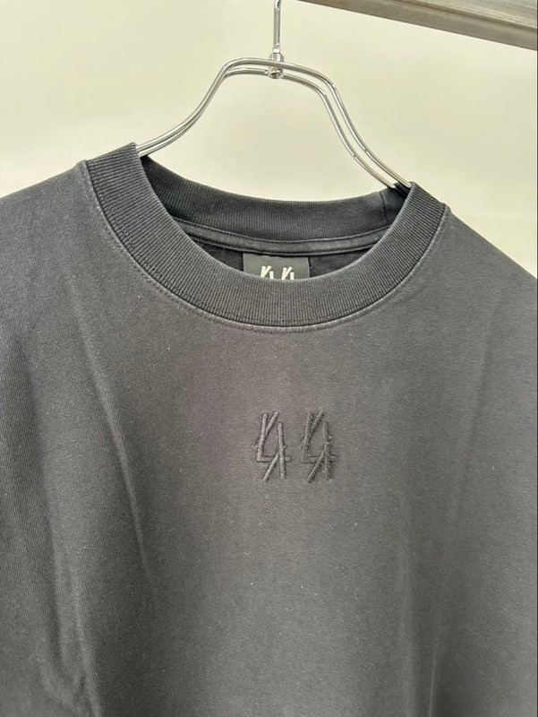 44LABELGROUP Black Logo Tee Men's XL Crew Neck Excellent Preowned A Rank Auth gallery