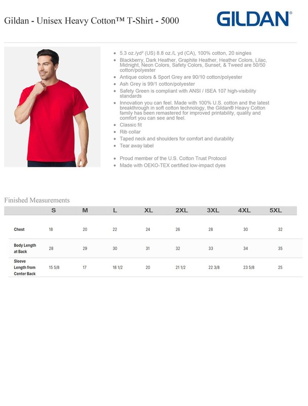 Gildan Mens Premium Short Sleeve Heavy Cotton Plain Blank Casual T-Shirt 5000 gallery