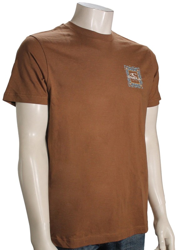 O’Neill Patterns SS T-Shirt – Dark Caramel – New