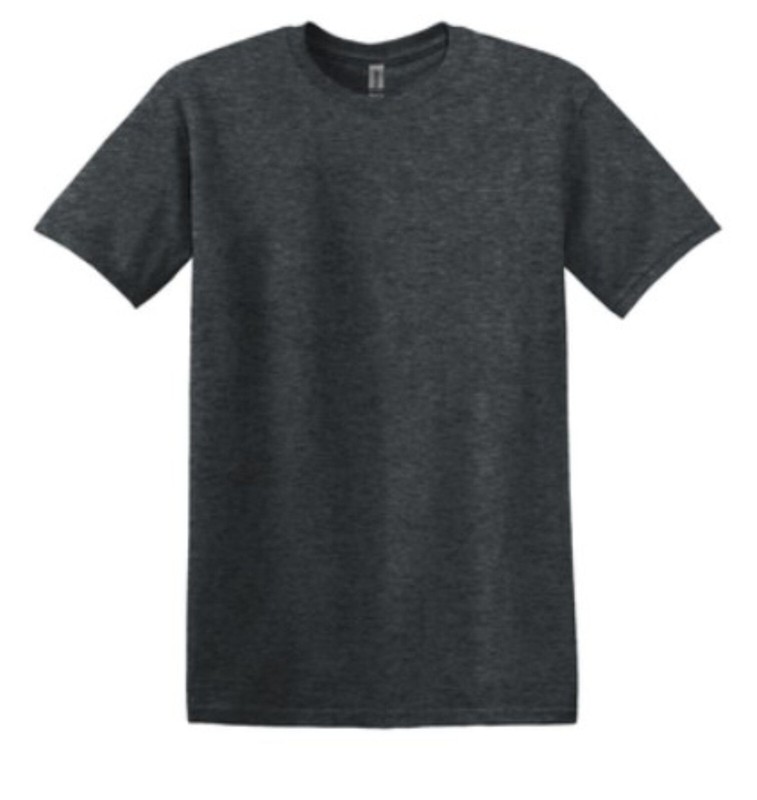 61 Shirts Gildan 64000 Softsytle Auldt XS Dark Heather