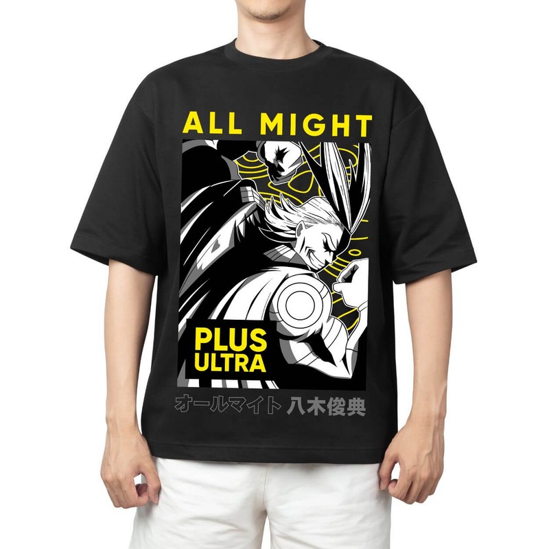 Anime My Hero Academia All Might T Shirt Size S – 5Xl Gift For Friends