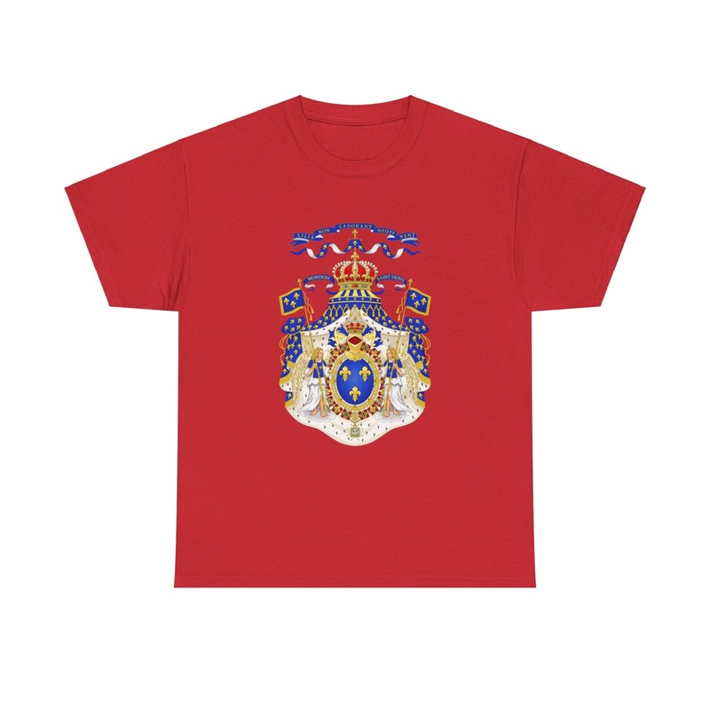 Grand Royal Coat of Arms of France – T-Shirt