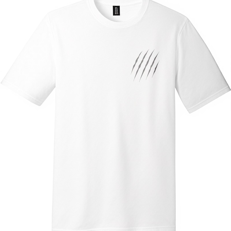 Wild Bear Head&Claw Graphic T-Shirt|Crew Neck Tee|Daily Wear&Outdoor Activities gallery
