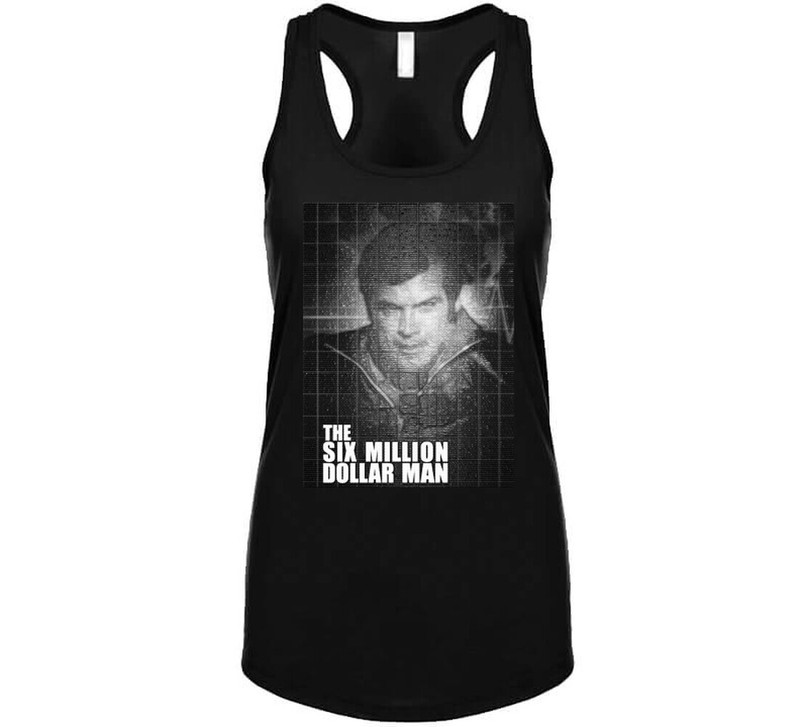 Six Million Dollar Man Lee Majors 70s Classic Tv T Shirt gallery