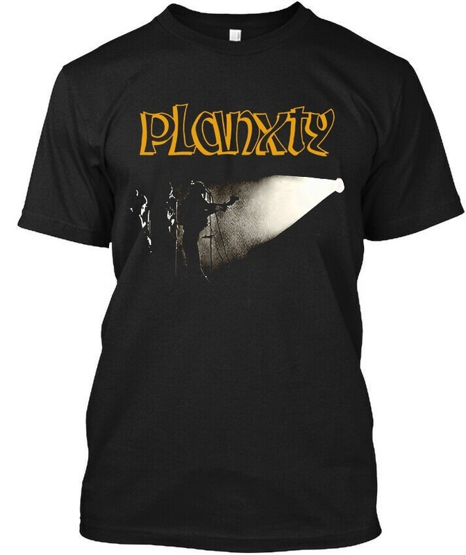Limited New Planxty Irish Folk Music Retro Art Vintage Graphic T-SHIRT
