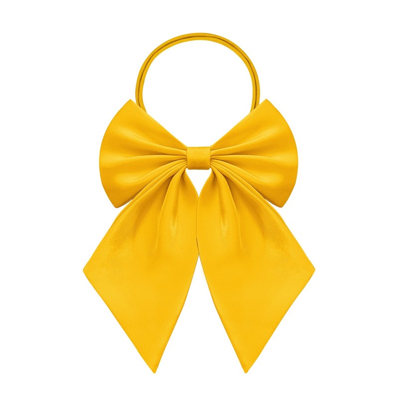 Women Pre-Tied Bow Tie for Waitress Uniform, Costume & Choir, Adjustable Neck Bo