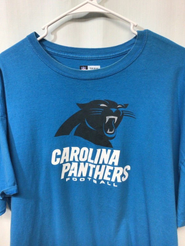 Carolina Panthers Blue 2XL Cotton NFL Licensed T Shirt gallery