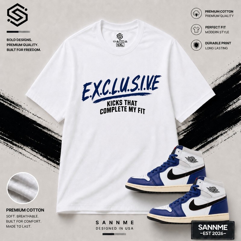 Jordan 1 Rare Air Sneakers Match With Rare Air Sneaker Tees