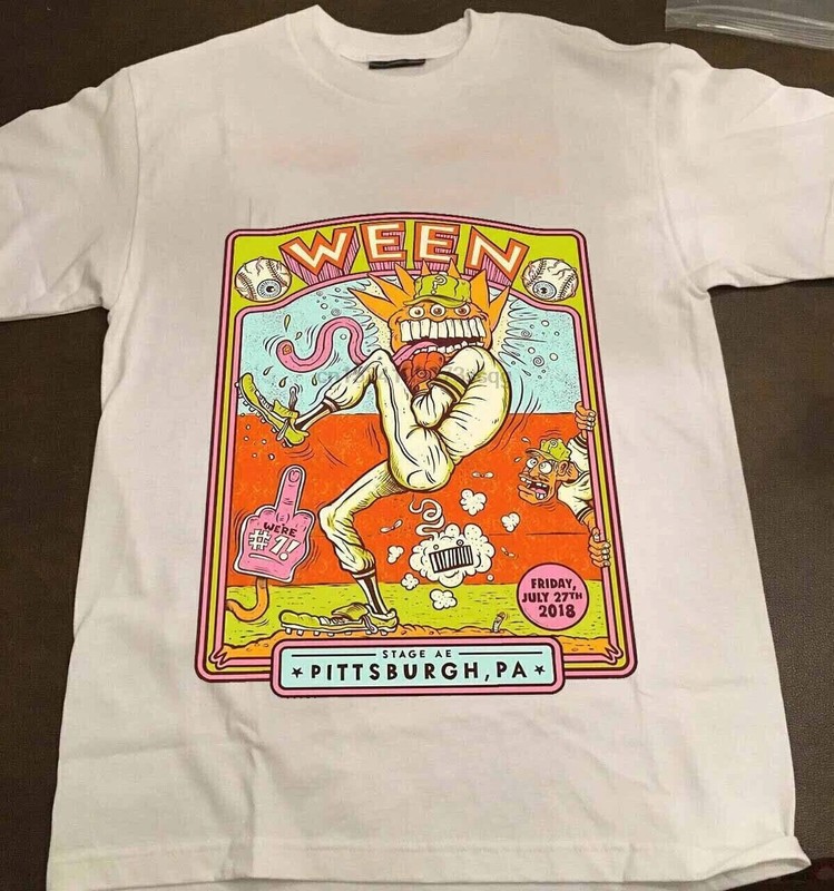 Rare Inspired Ween Tour Vintage 2018 Music Fan White All Size Shirt