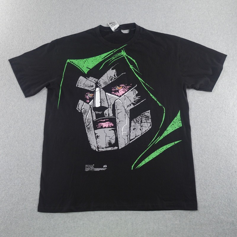 NEW Vintage Vitamin Tshirt Adult XXL (24X31) Dr. DOOM Jumbo Print DAMAGED*
